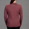 imageVortex Womens Alpine Line Long Sleeve ShirtsBurgundy Heather