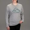 imageVortex Womens Alpine Line Long Sleeve ShirtsGray Heather