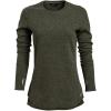 imageVortex Womens Active Casual Fall Cozy Knit Baselayer Thumbholes Front Country Thermal PulloverOlive