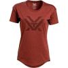 imageVortex Womens Core Logo Short Sleeve ShirtsRust Heather