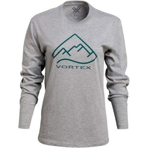 imageVortex Womens Alpine Line Long Sleeve ShirtsGray Heather