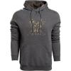 imageVortex x Mossy Oak Mens Core Logo Comfort HoodiesCharcoal Heather