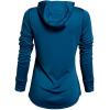 imageVortex womens Womens Sun Slayer Moisturewicking 50 Upf Sunprotective Highperformance Polyester HoodieDark Blue