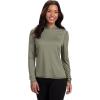 imageVortex womens Womens Sun Slayer Moisturewicking 50 Upf Sunprotective Highperformance Polyester HoodieLichen