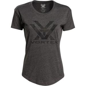 imageVortex Womens Camo Logo Short Sleeve ShirtsCharcoal Heather