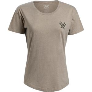 imageVortex Womens Mountain Diamond Short Sleeve TShirtsOatmeal