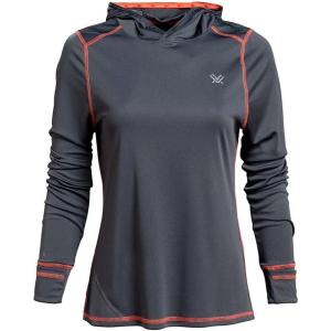 imageVortex womens Womens Sun Slayer Moisturewicking 50 Upf Sunprotective Highperformance Polyester HoodieTurbulence