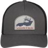 imageVortex Mens Elk Patch Snap Back CapGray
