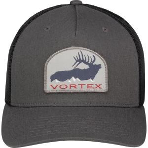 imageVortex Mens Elk Patch Snap Back CapGray