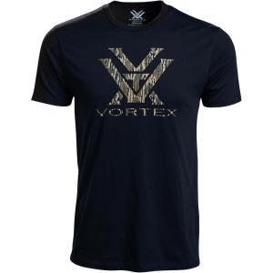 imageVortex x Mossy Oak Mens Core Logo Short Sleeve TShirtsBlack