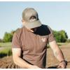 imageVortex Mens Spur Wrangler Short Sleeve TShirtsBrown Heather