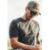 imageVortex Mens Turkey Core Logo Short Sleeve TShirtsCharcoal Heather