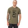 imageVortex Mens Wild Reveal Short Sleeve TShirtsMilitary Heather