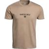 imageVortex Golf Mens Short Sleeve TShirtsKhaki Heather