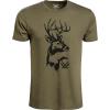 imageVortex Mens Wild Reveal Short Sleeve TShirtsMilitary Heather