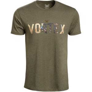 imageVortex Mens Shock Gobble Short Sleeve TShirtsMilitary Heather
