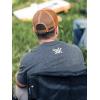 imageVortex Peakline Silicone Logo Mesh Snapback Cap