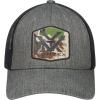 imageVortex Summit Camo Patch Mesh Snapback CapsBlack Heather