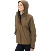 imageVortex Womens Cloud Shaker Waterproof SeamSealed Breathable Packable Rain Jacket with Adjustable Hood and HemMilitary Olive