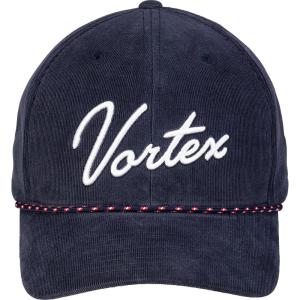 imageVortex Script Corduroy Rope Snapback CapNavy