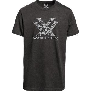 imageVortex Youth Core Logo Short Sleeve TShirtsCharcoal Heather Camo