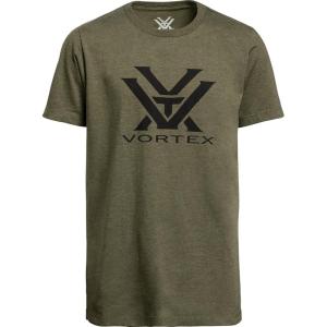 imageVortex Youth Core Logo Short Sleeve TShirtsOlive Heather