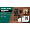 image:imageVortex Triumph HD 10x28 Binoculars  HD Optical System Fully MultiCoated Lenses Rubber Armor Tripod Adaptable Waterproof Fogproof Shockproof  Unlimited Unconditional WarrantyGreen