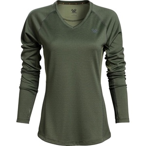 image:imageVortex Womens Womens Weekend Rucker MoistureWicking UPFProtective HighPerformance Long Sleeve ShirtForest Night